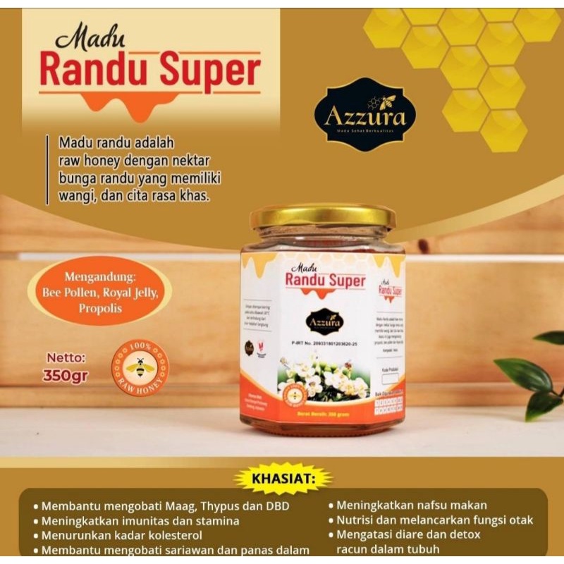 

Madu Randu Super 500 gr