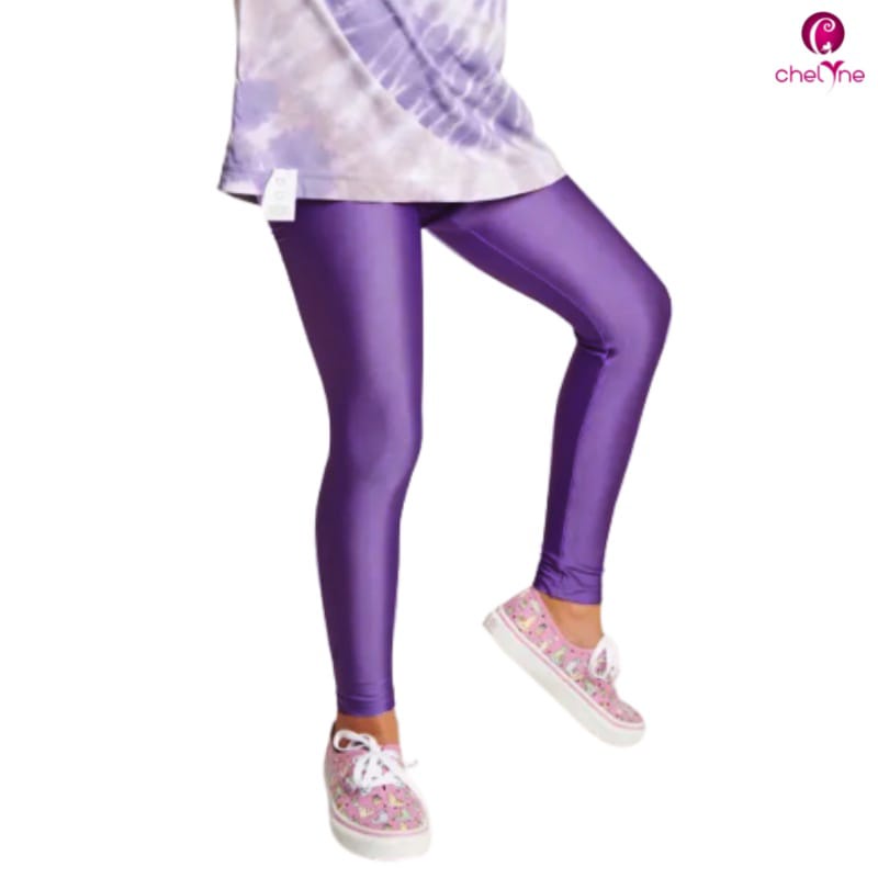 Chelyne Kids Legging Panjang Kilap Deline By Chelyne - Celana Panjang Anak