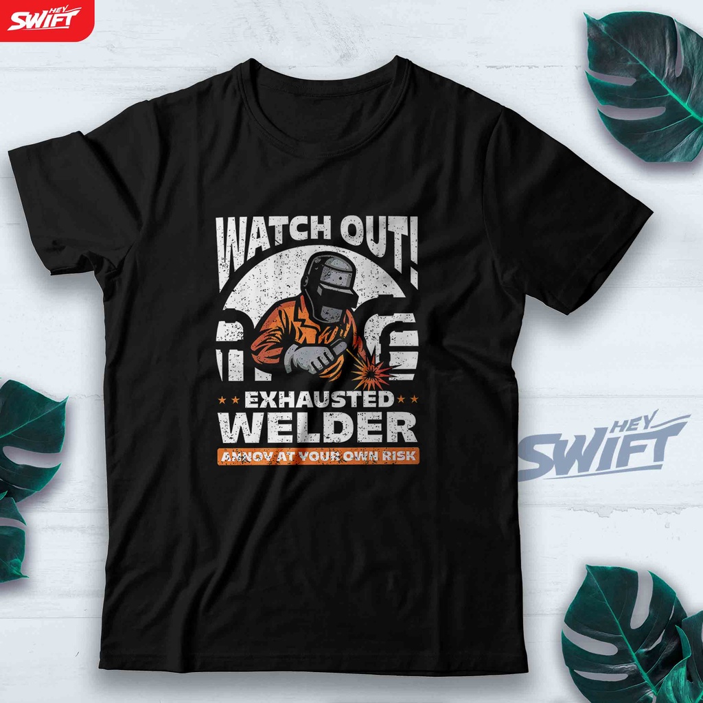 KAOS Weld Metal Worker Welder Welding tukang las TSHIRT BAJU DISTRO