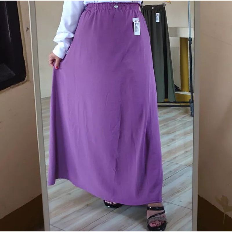 ✓Premium Rok A-Line Airflow SIZE XXL BB 60-80 KG Bawahan Muslimah