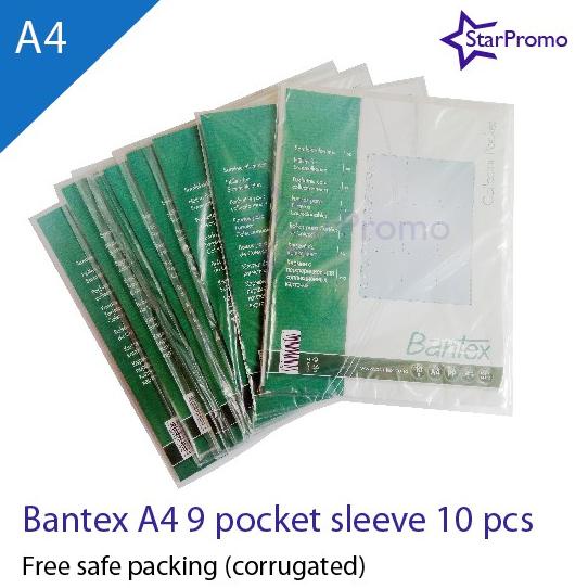 

BISA COD Bantex Collector Pocket Sleeve PP 9P #2159 08 PhotoCard Sleeve KPop