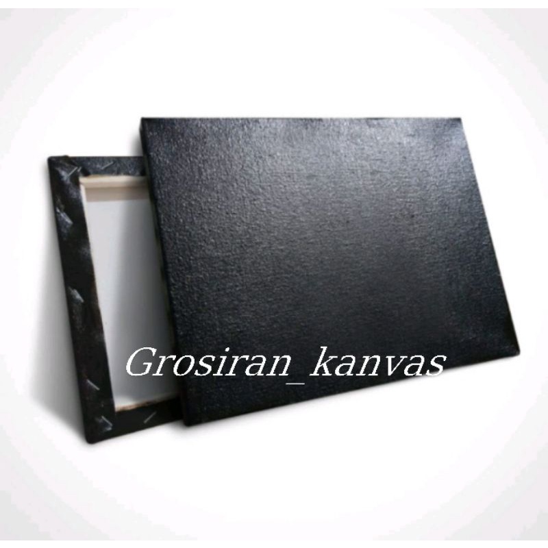 

Kanvas lukis HITAM ukuran 30x30cm