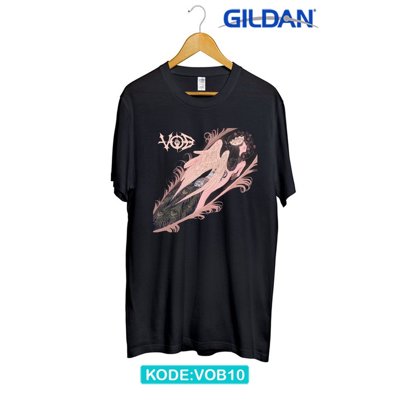 Kaos voice of baceprot band original gildan vob10
