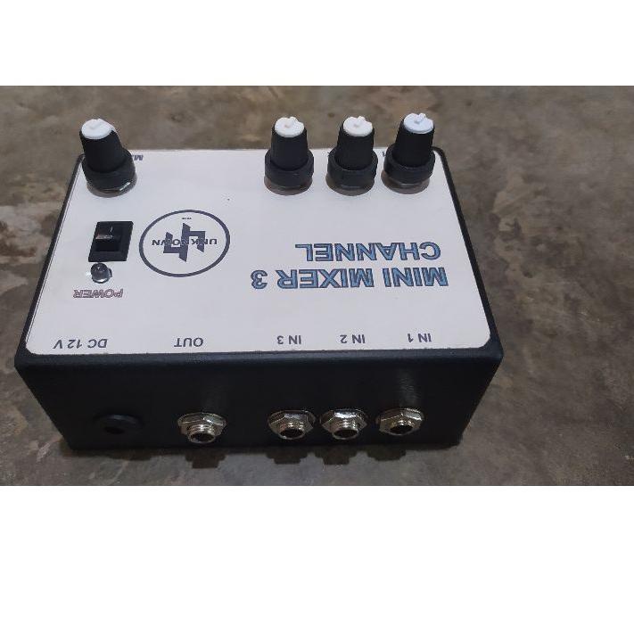 Big Sale Mini Mixer Rakitan Karaoke Converter aktif SoundCard V8 BONUS Adaptor (COD) 12 V