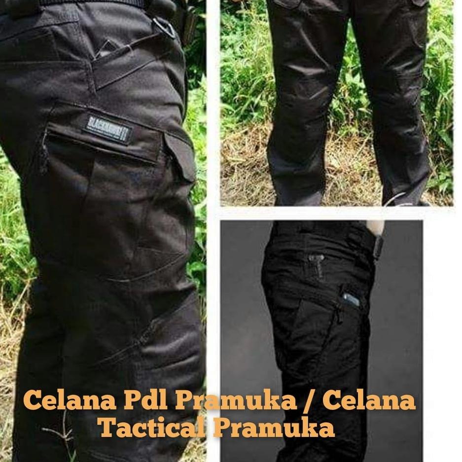Viral Celana Tactical Pdl Pramuka / Celana PDL Pramuka Warna Coklat Tua / Celana  Cargo PDL Polsi