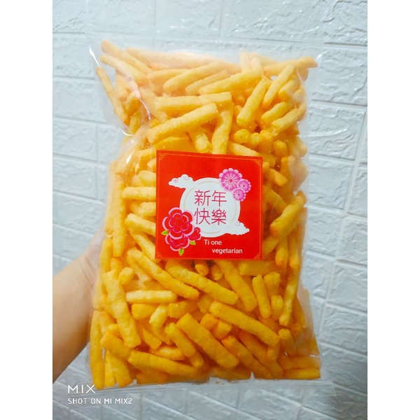 

stik jagung rasa keju vegetarian 250gr