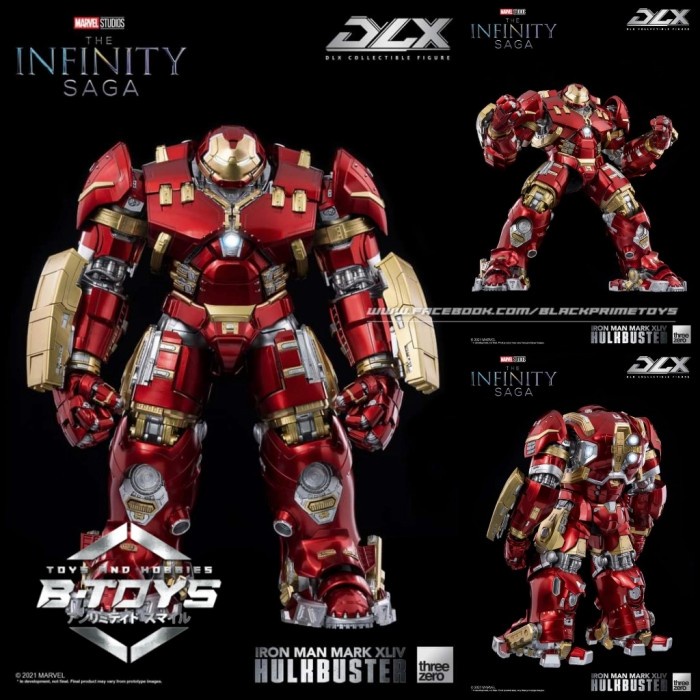 Threezero ThreeA Infinity Saga Ironman Mark 44 MK-44 Hulkbuster DLX