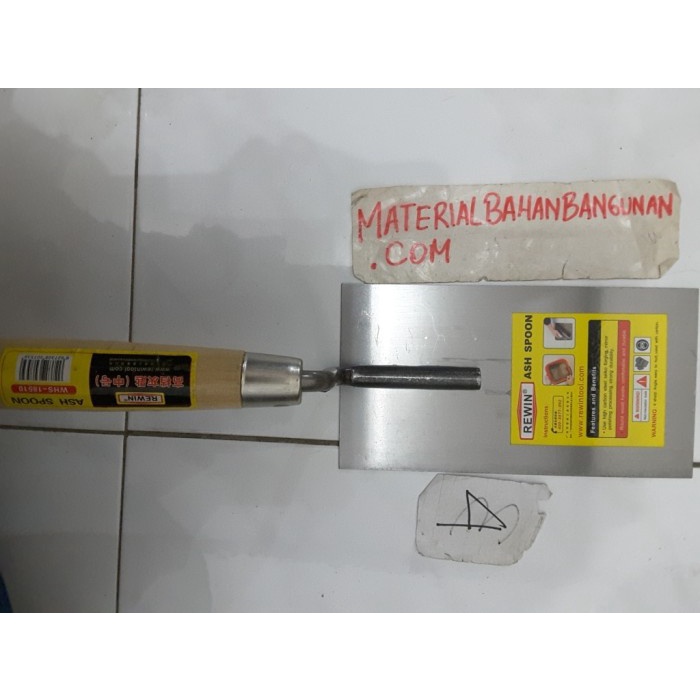 sendok semen kotak 38 x 10 cm sendok raskam hebel kotak acian plester