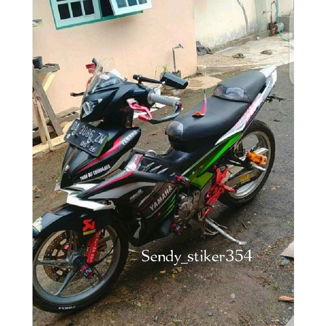 STICKER STIKER LES LIS POLET STRIPING JUPITER MX NEW GP - STIKER MX NEW 135 VARIASI - STRIPING MX NE