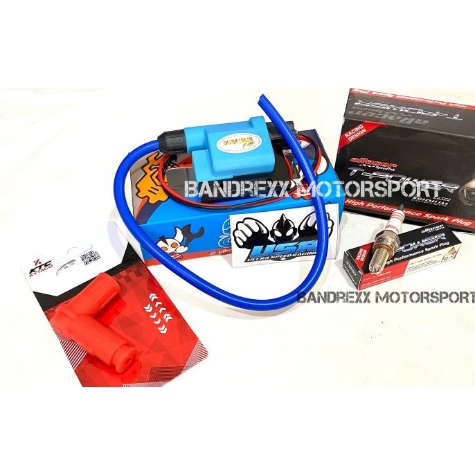 Paket Koil USR+Busi Aracer Iridium+Cop Busi KTC Vario 125-Vario 150
