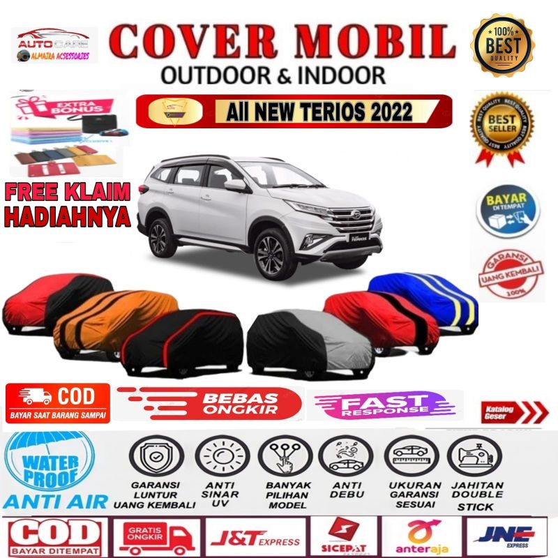 Cover Mobil Sarung Mobil All New Terios R Mt 2022 Selimut Mantel Mobil All New Terios Outdoor Indoor