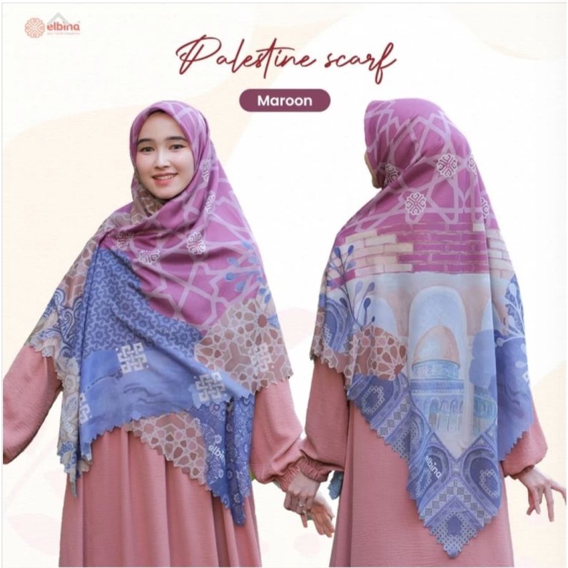 READY ‼️Scraf PALESTINE  / Elbina Scarves/ Elbina Hijab
