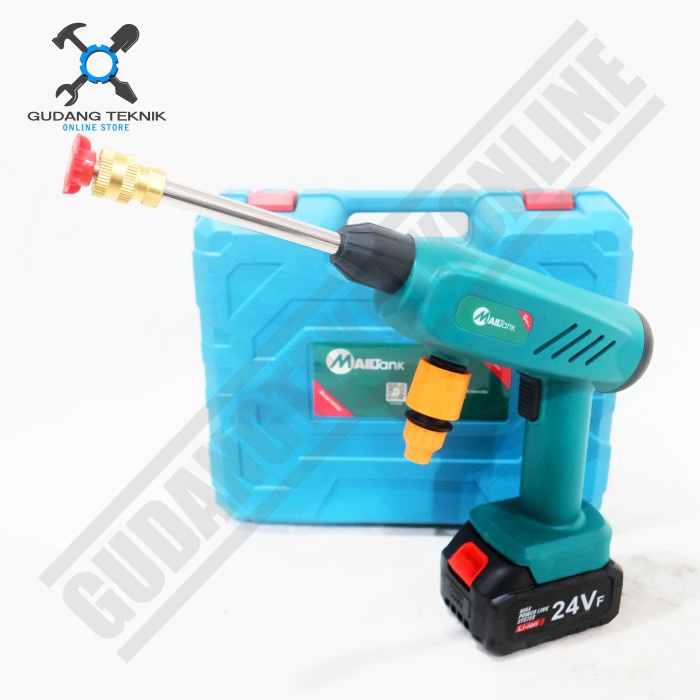 MESIN JET CLEANER CDHPW2160 SH259 XENON X MAILTANK High Pressure CORDLESS / Alat Cuci Motor Mobil Tekanan Tinggi BATERAI CD-HPW2160 XENON X SH 259 MAILTANK