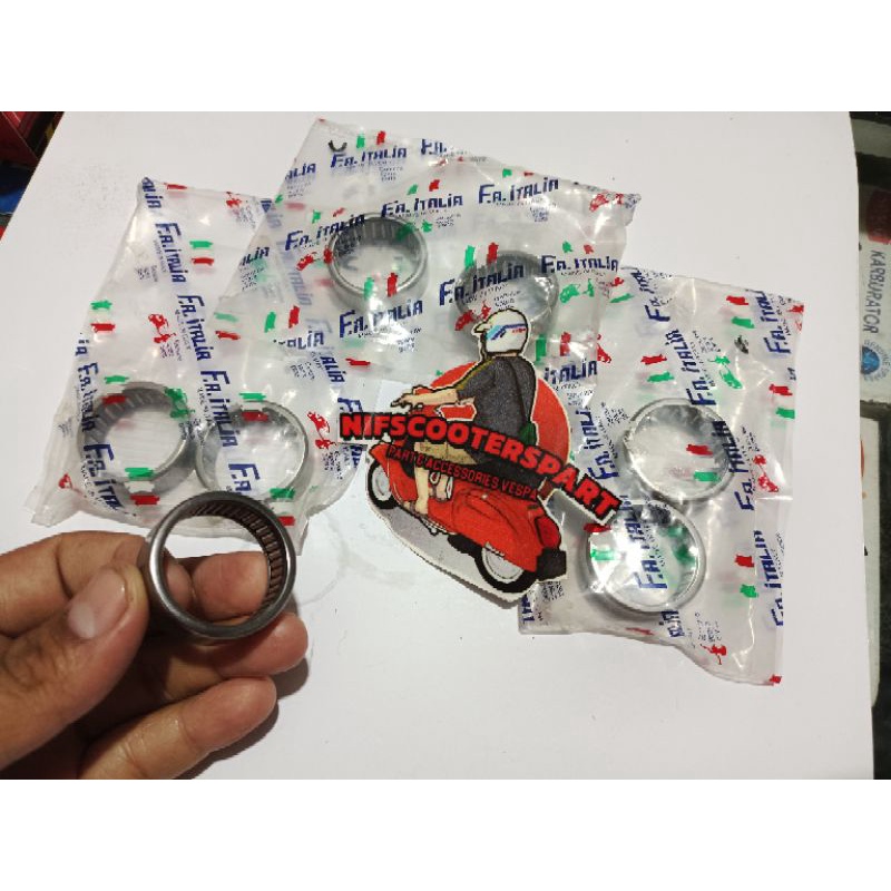 laher bearing mainshaf bak persneling vespa px super sprint excel merk fa italy
