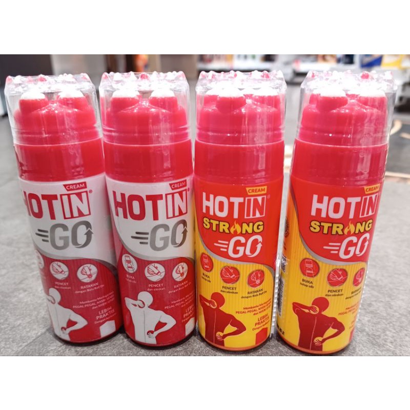 HOT IN GO 100ML/HOT IN STRONG GO/MINYAK PIJAT