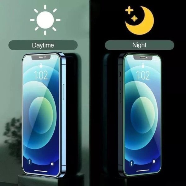 Tempered Glass NEON Luminous Samsung A13/A23/A33/A53/A73/A04/A04S/A04E/A04 Core/A03/A03S/A03 Core Glow in The Dark Screen Guard