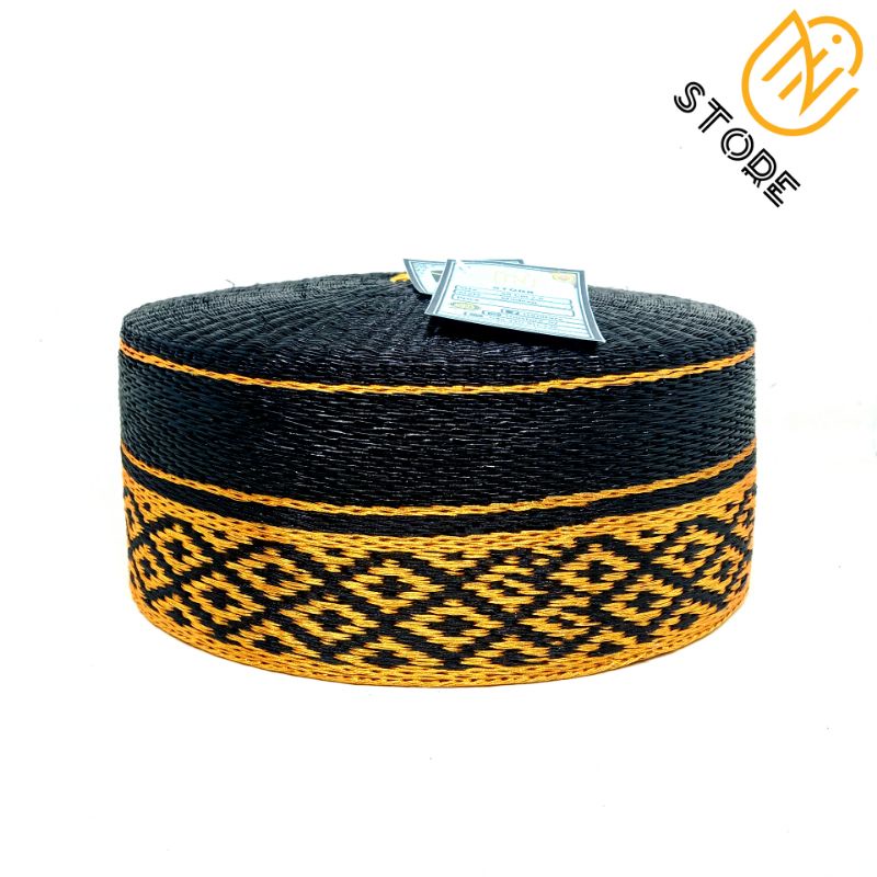 Songko Recca Terlaris / Songko Bone / Songko Recca Bugis Makassar / Peci Bugis / Songkok Hitam