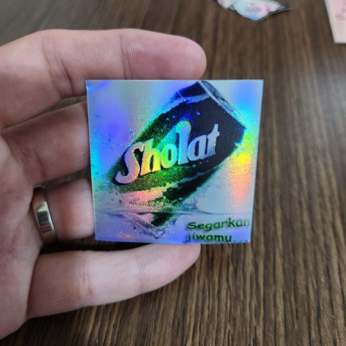 

Sticker Hologram Anime - PSH1217 - Sholat