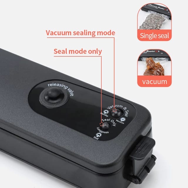 Mesin Vacuum Sealer Makanan Alat Vakum Dan Penyegel  Pengemas Otomatis