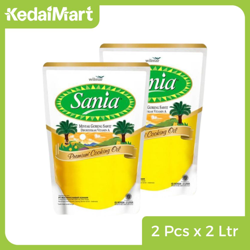 

KHUSUS SAMEDAY DAN INSTANT - Paket Bundling Minyak Goreng Sania 2 L