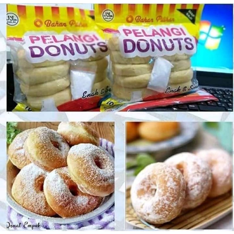 

donat kentang pelangi isi 20