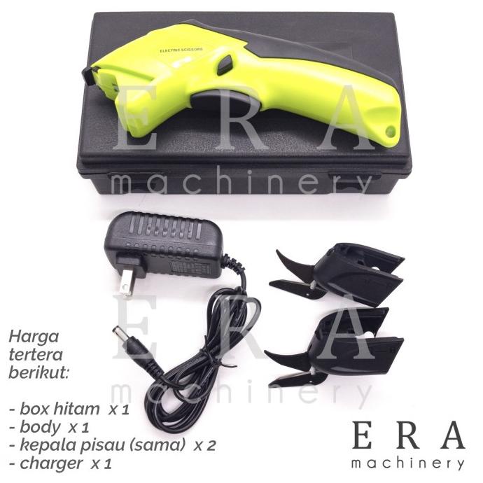 

[BISA COD] Gunting Kain Elektrik / Electric Portable Fabric Scissor Auto Cutter