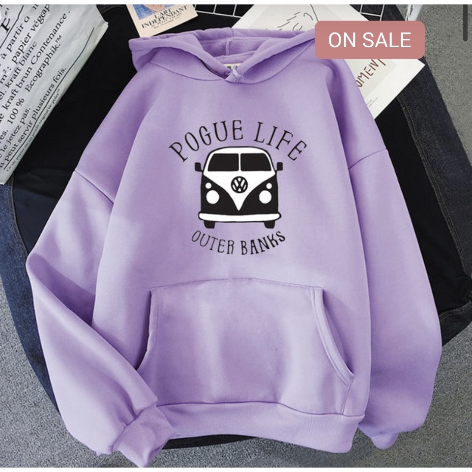 POGUE LIVE Jumper Hoodie II  Sweater Hoodie Trendy II Sweter Oblong Topi Sz M - XL ( Pria &amp; Wanita / Anak &amp; Dewasa )