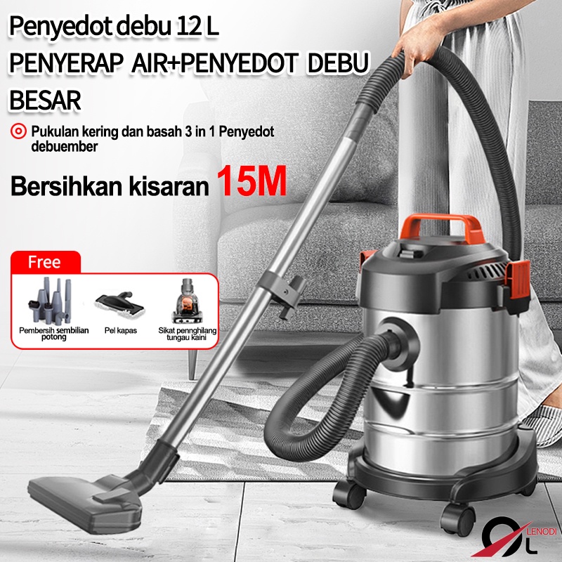 12 liter Sedot Basah Kering Vacum Blower Wet Dry Penyedot Debu/Blow Vacuum cleaner debu home