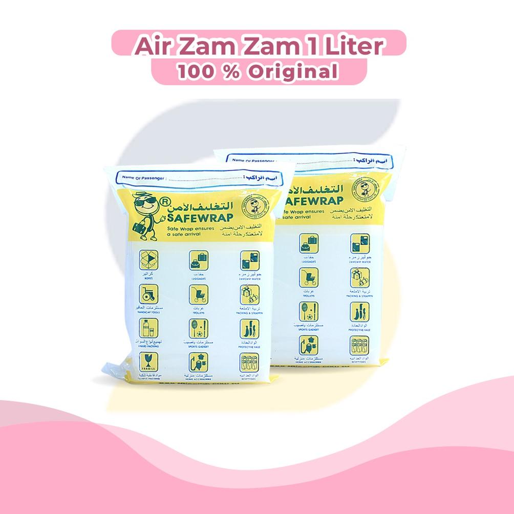 

[BAYAR DITEMPAT] air zamzam 1 liter / air zam zam 100% original