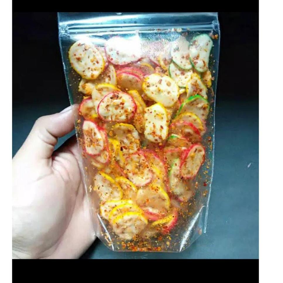 

ㆅ Keripik Sebling seblak kering khas garut bikin kriting 50 gr ✧