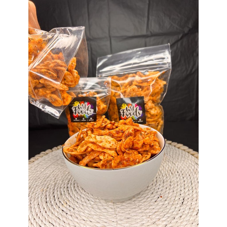 

KERUPUK IKAN 100GR/CEMILAN/NGEMILYUK/SNACK/RAJASNACK/GUDANGSNACK/KRIUK/KRISPY