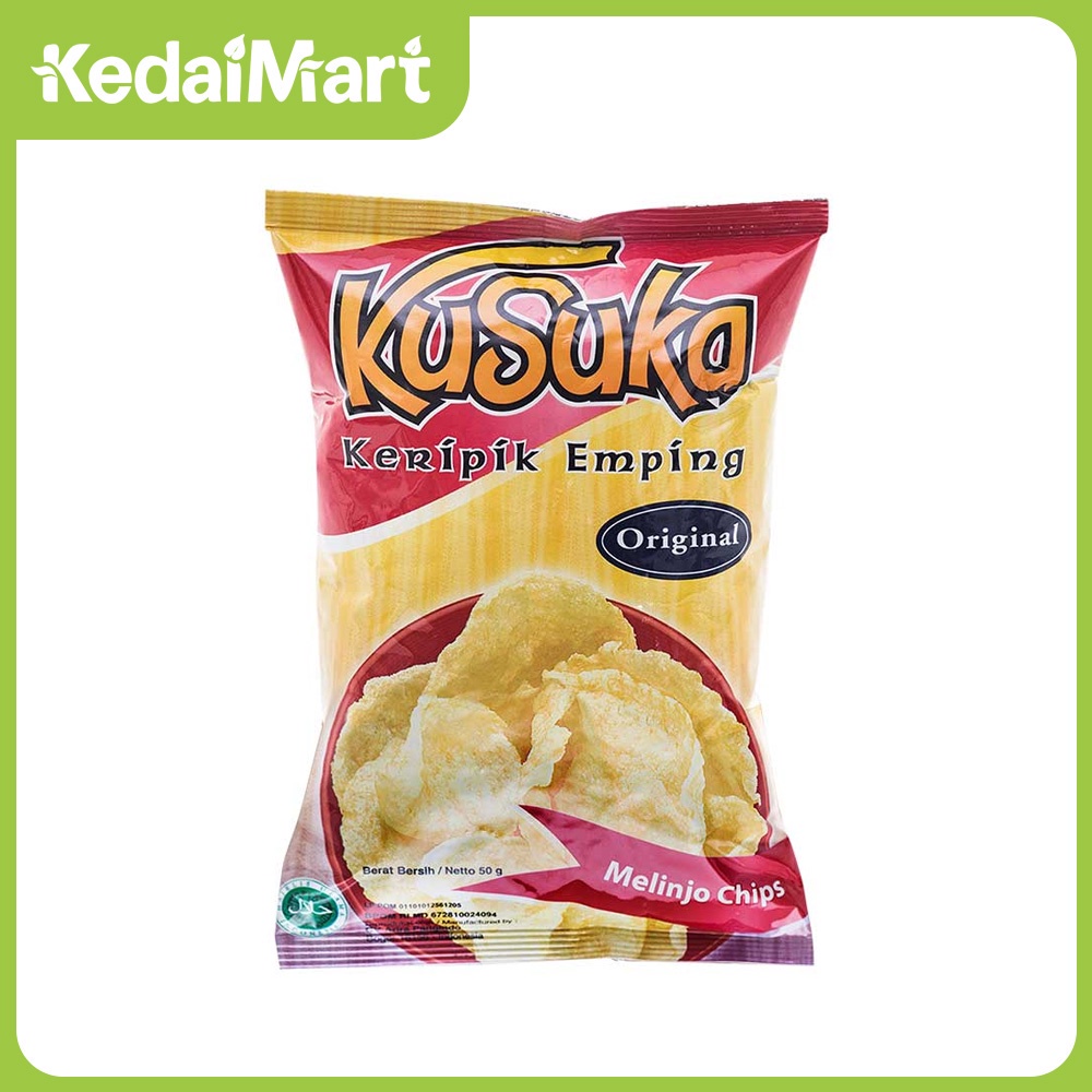 

Kusuka Keripik Emping Original 50 Gram