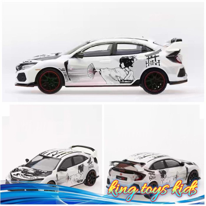 LARIS / Mini GT Civic Type R No. 37 - Artcar Manga 2018 Paris Autoshow