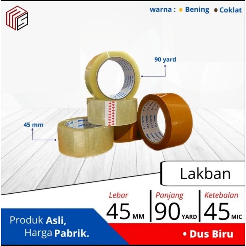 Lakban Solasi 2inch 90 Yard