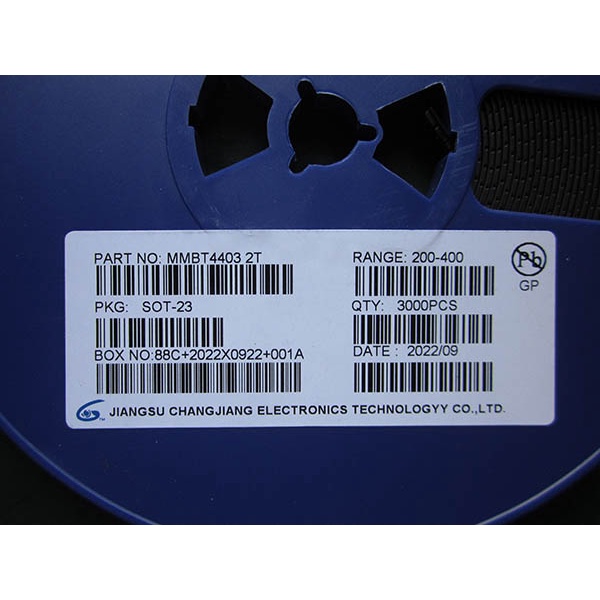 Tr SMD 2N4403 MMBT4403 LT1G - Marking 2T