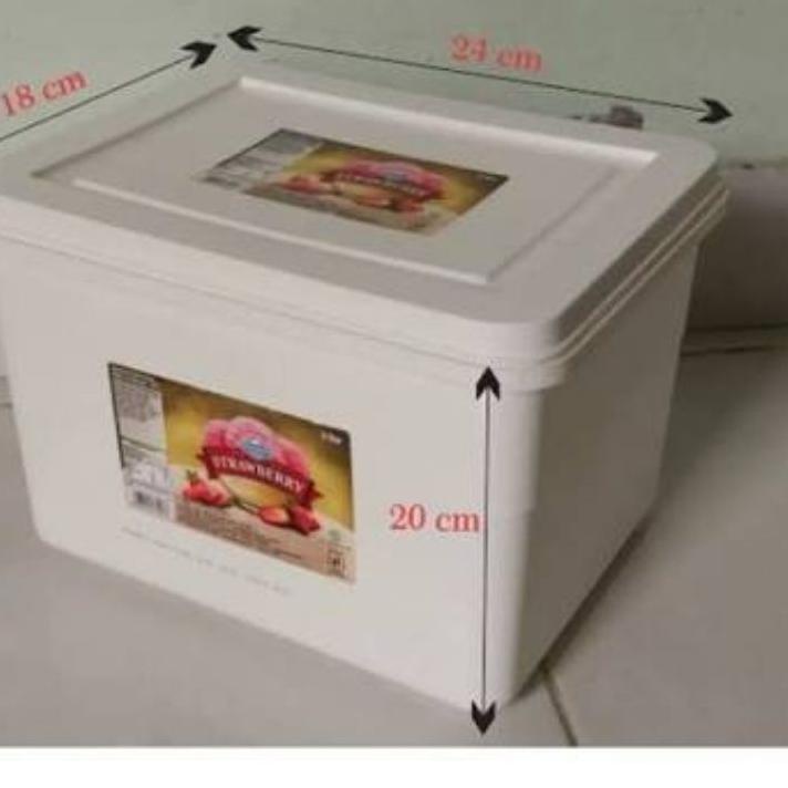 box ice cream 8 liter ( bekas es krim)