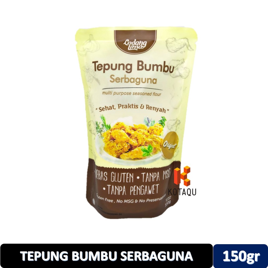 

Tepung Bumbu Serbaguna Gluten Free Ladang Lima