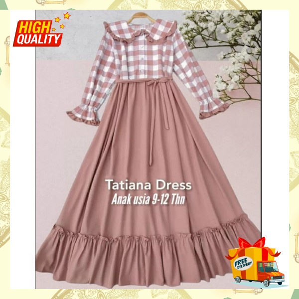 Gsmis Anak Kekinian Pakaian Ansk Terbaru Gsmes Ank Korea Style Dress Gamis Anak Murh Pakaian Muslim 