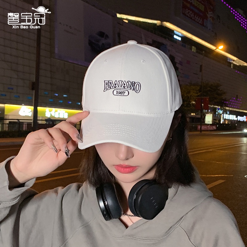 Topi baseball Motif Bordir Tulisan Untuk Pria / Wanita