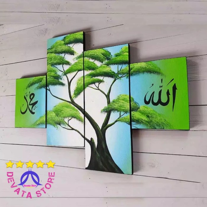 

Lukisan Kaligrafi - Lukisan Kaligrafi 100% Handsmade - Hiasan Dinding Dekorasi Ruangan - Xlxcdriyoni