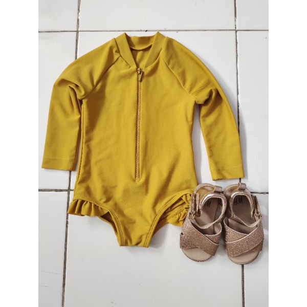 BABY SWIMWEAR LEEVIERRA x BOHO PANNA PRELOVED BAJU RENANG ANAK BAYI