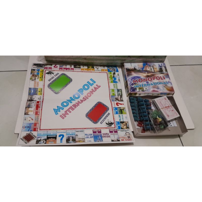 Mainan jadul Ludo dan Monopoli