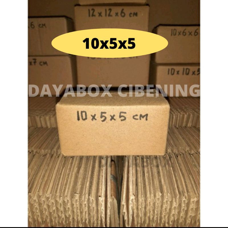 

Termurah Kardus packing Polos Uk 10x5x5 cm