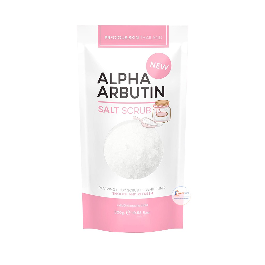 ALPHA ARBUTIN SALT SCRUB 300GR SMOOTH AND FRESH