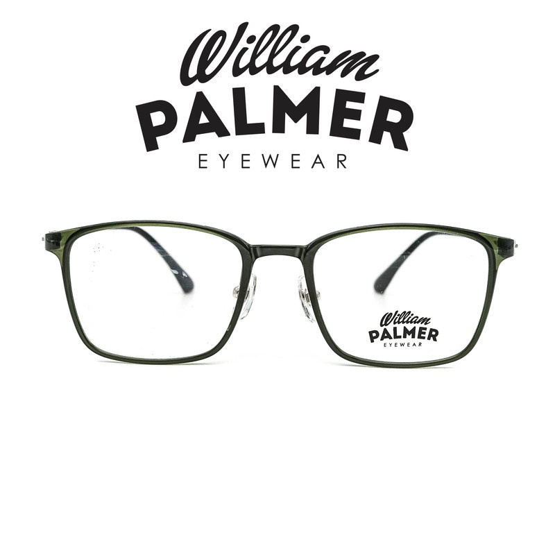 William Palmer Kacamata Pria Wanita Ultem 58103 C5 Green