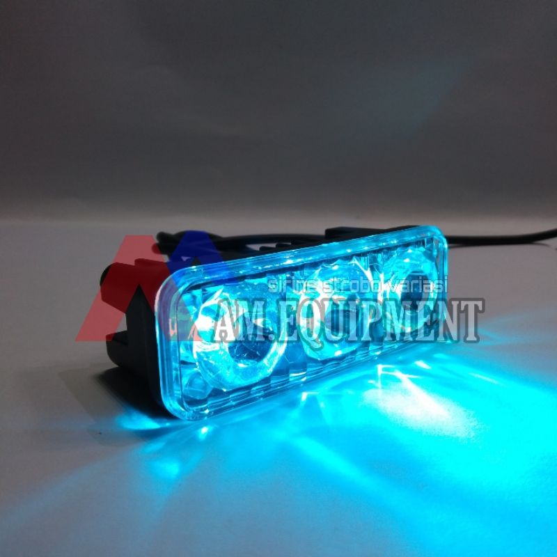 Lampu Tembak Universal E03 Warna Blue Whelen Finiex Mirip F3