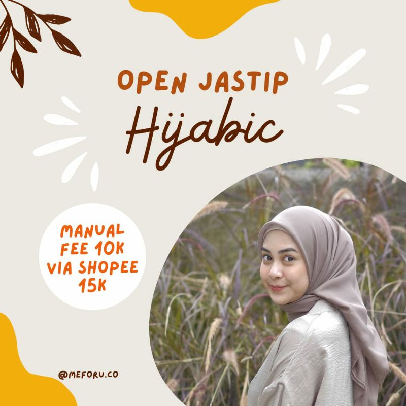 JASTIP MURAH Hijabic "Parisnya dydy"