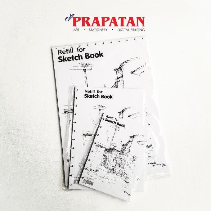 

BEST SALES REFILL / ISI ULANG LYRA SKETCHBOOK A5 SALE