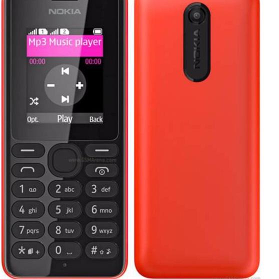 Terbaru NOKIA 108 DUAL SIM HP GSM BAHASA INDONESIA JADUL JDSHOP