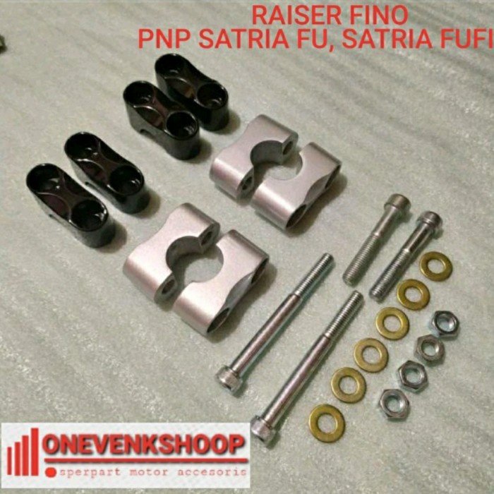 Raiser Fino Dan Baut Pnp Satria Fu, Fufi Dudukan Stang Clem Stang Rzr